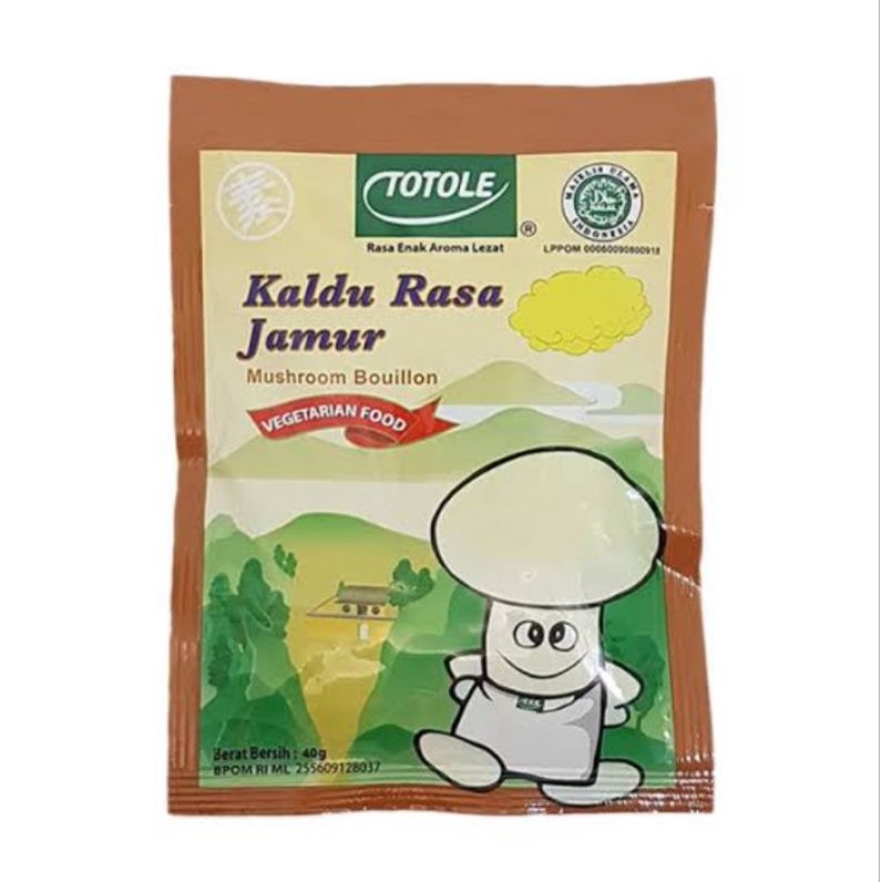 Totole Kaldu Jamur Kemasan 40 gram