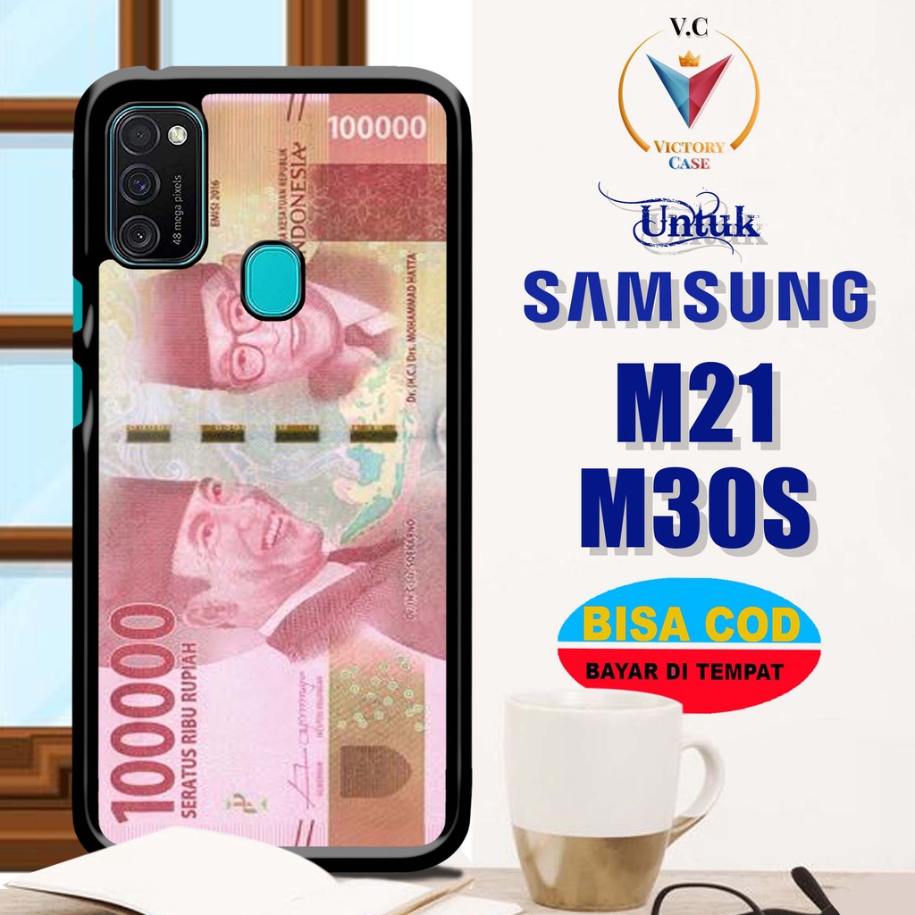 Case Hp Softcase glossy For SAMSUNG M21 M30S U4NG silikon Glass Casing Handphone Premium