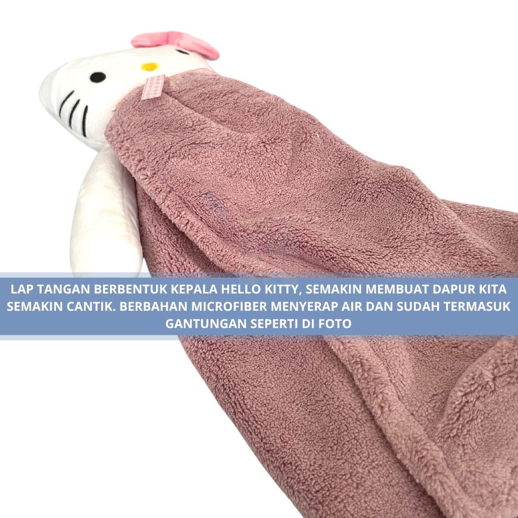 Lap Tangan / Hand Towel Boneka Hello Kitty