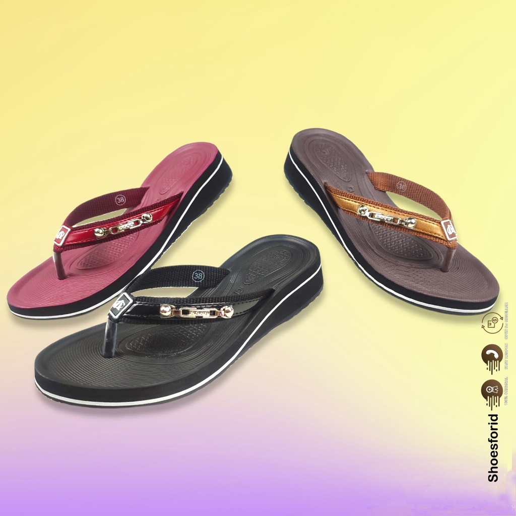 SFH SANDAL JAPIT WANITA ARDILES AGNES // SANDAL WEDGES ARDILES VELMA