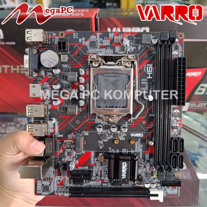 Mainboard Motherboard Mobo LGA 1155 H61 NVME DDR3 Varro