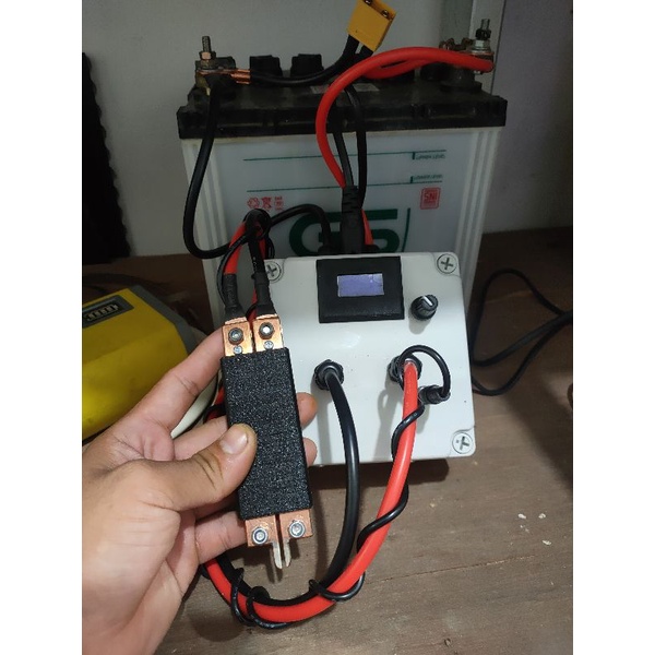 Spot welding las titik untuk perakitan baterai