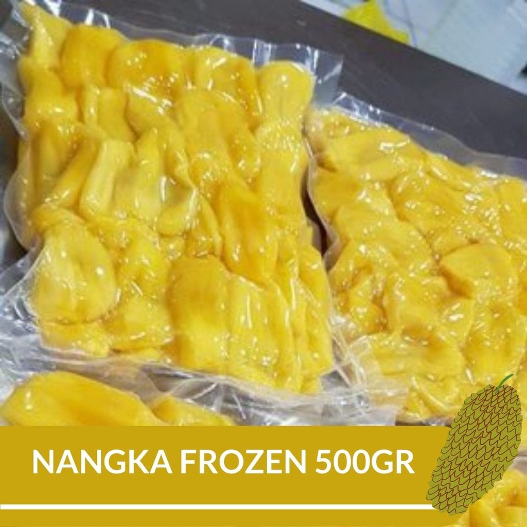 

Buah Nangka Frozen 500gr / Nangka Madu Beku Tanpa Biji / Daging Nangka Kupas
