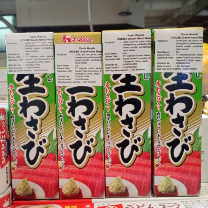 

House oroshi nama wasabi 43gr (pasta wasabi)