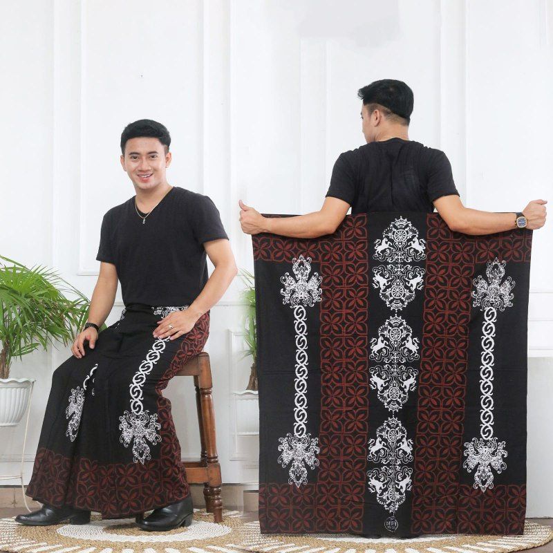 MIFTAH SARUNG BATIK PEKALONGAN SARUNG SARUNG BATIK PRIA DEWASA SARUNG BATIK CAP BUKAN SARUNG MAHDA