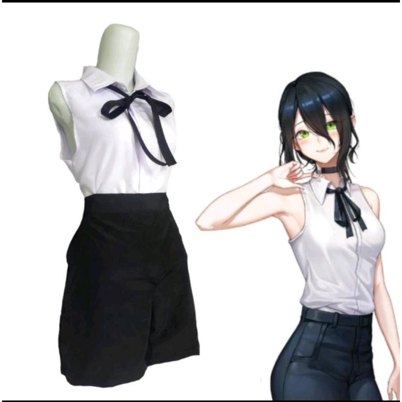 ANIME CAINSAW MAN COSPLAY WAKIMA COSPLAY JEPANG WANITA