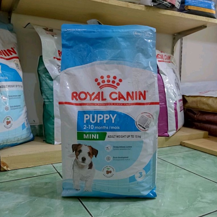 Royal Canin Mini Puppy Freshpack 4kg - makanan anak anjing ras kecil