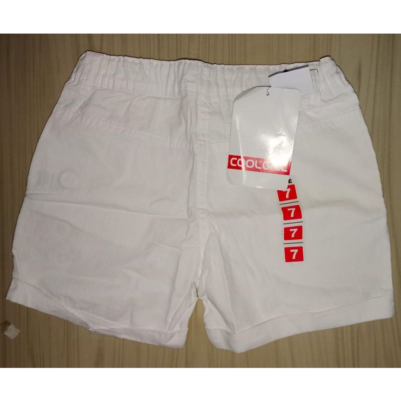 Cool Girl Hot Pants Putih 6 Bulan sd 12 Tahun