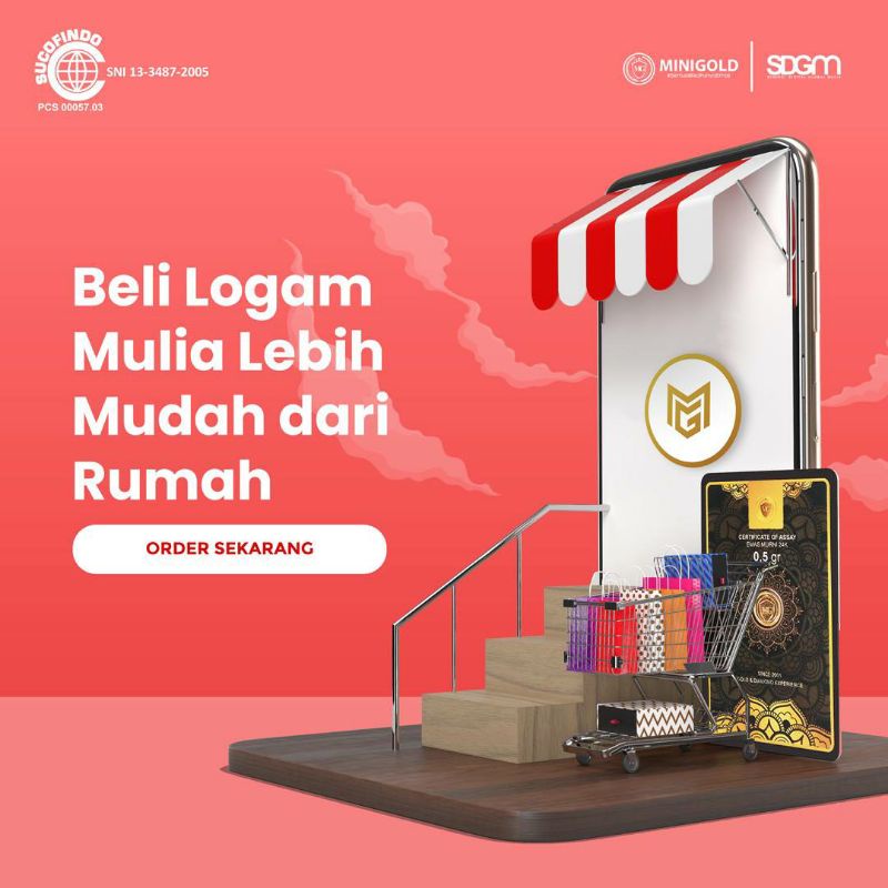 MINIGOLD 0.025 ~ 0.05 ~ 0.1 ~ 0.25 ~ 0.5 GRAM EMAS MINI GOLD REGULAR BLACK SERIES EMAS MURNI LOGAM M