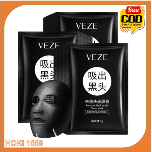 BLACKHEAD Removal Clean Activated Charcoal Mask Masker Hitam Komedo