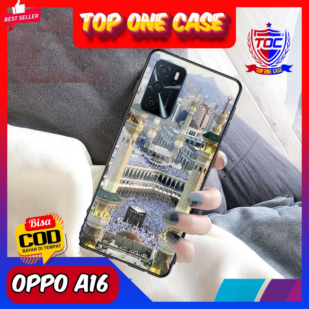 Case OPPO A16 - Casing OPPO A16 Terbaru Top One Case [ motif islamic ] Casing Hp OPPO A16 - Silikon 