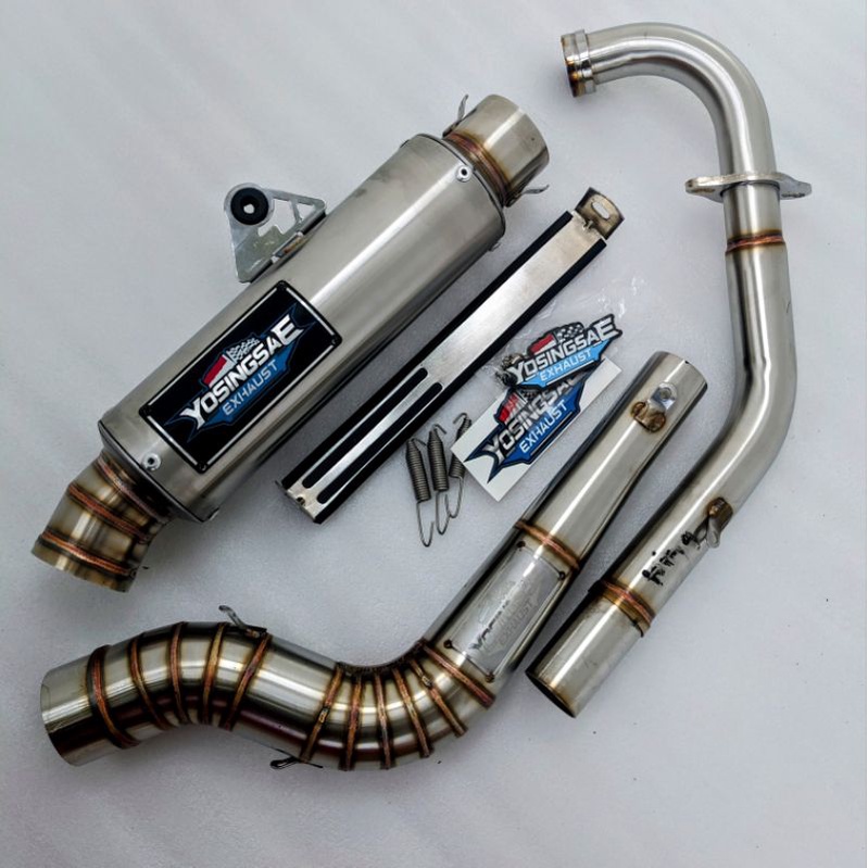 knalpot Racing YOSINGSAE exhaust Jupiter MX king/MX new 135/MX old satria Fu karbu 150/Fu fi satria 
