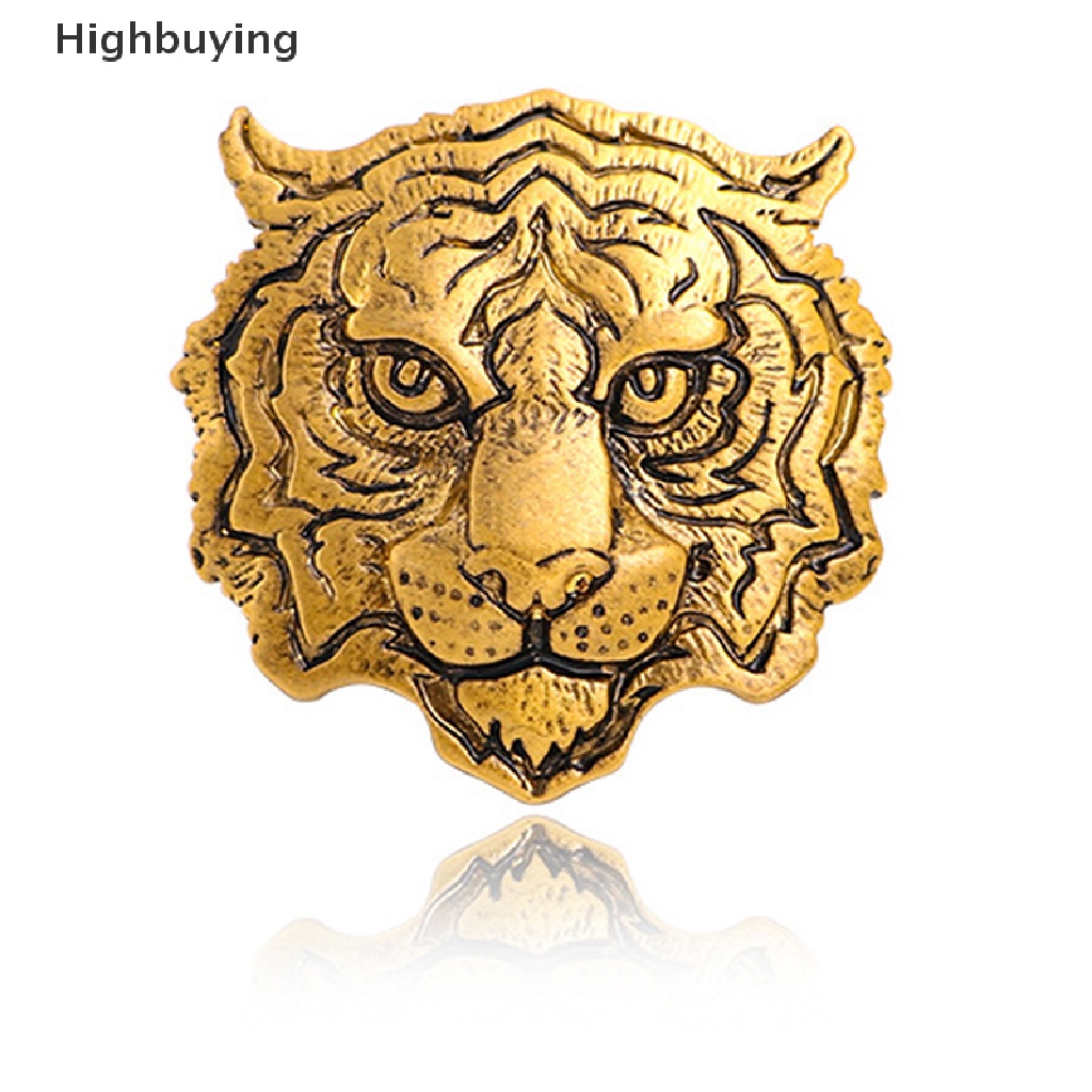 Hbid Berlian Imitasi Harimau Bros Tiger Head Pesta Santai Bros Pin Hadiah Glory