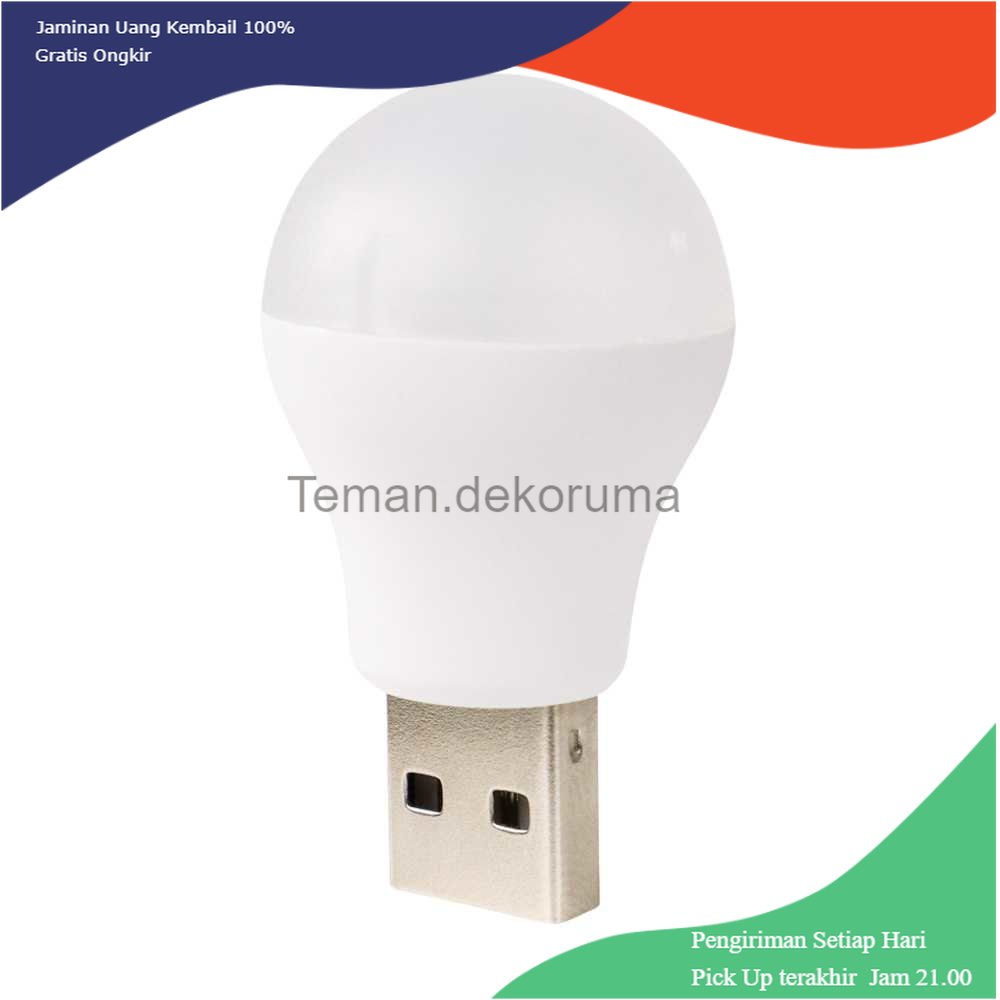 TD - LMP Oobest Lampu Bohlam LED USB Portable Light Warm White - CC6K