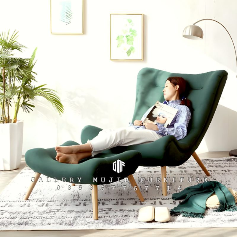 set kursi sofa santai minimalis retro sofa santai modern minimalis