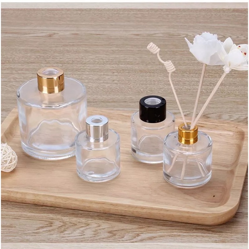 50gr BULAT POLOS BOTOL DIFFUSER STICK REED Kaca Tidak Amber