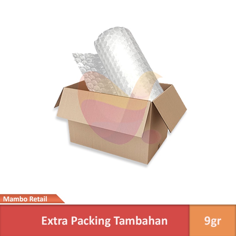 

Extra Packing Tambahan Dus + Plastik Bubble Wrap