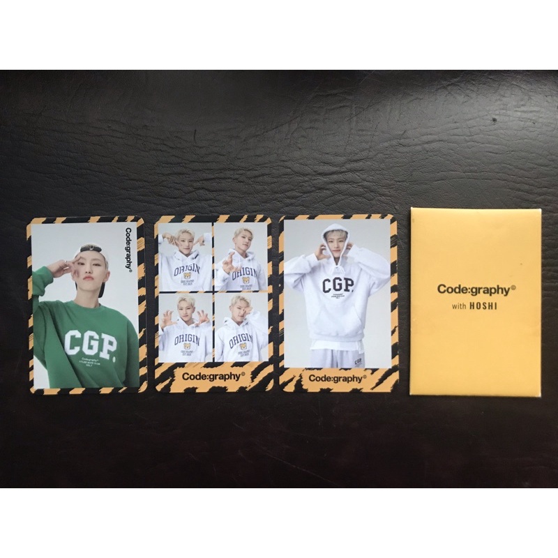 SEVENTEEN Hoshi CODEGRAPHY Photocard Set