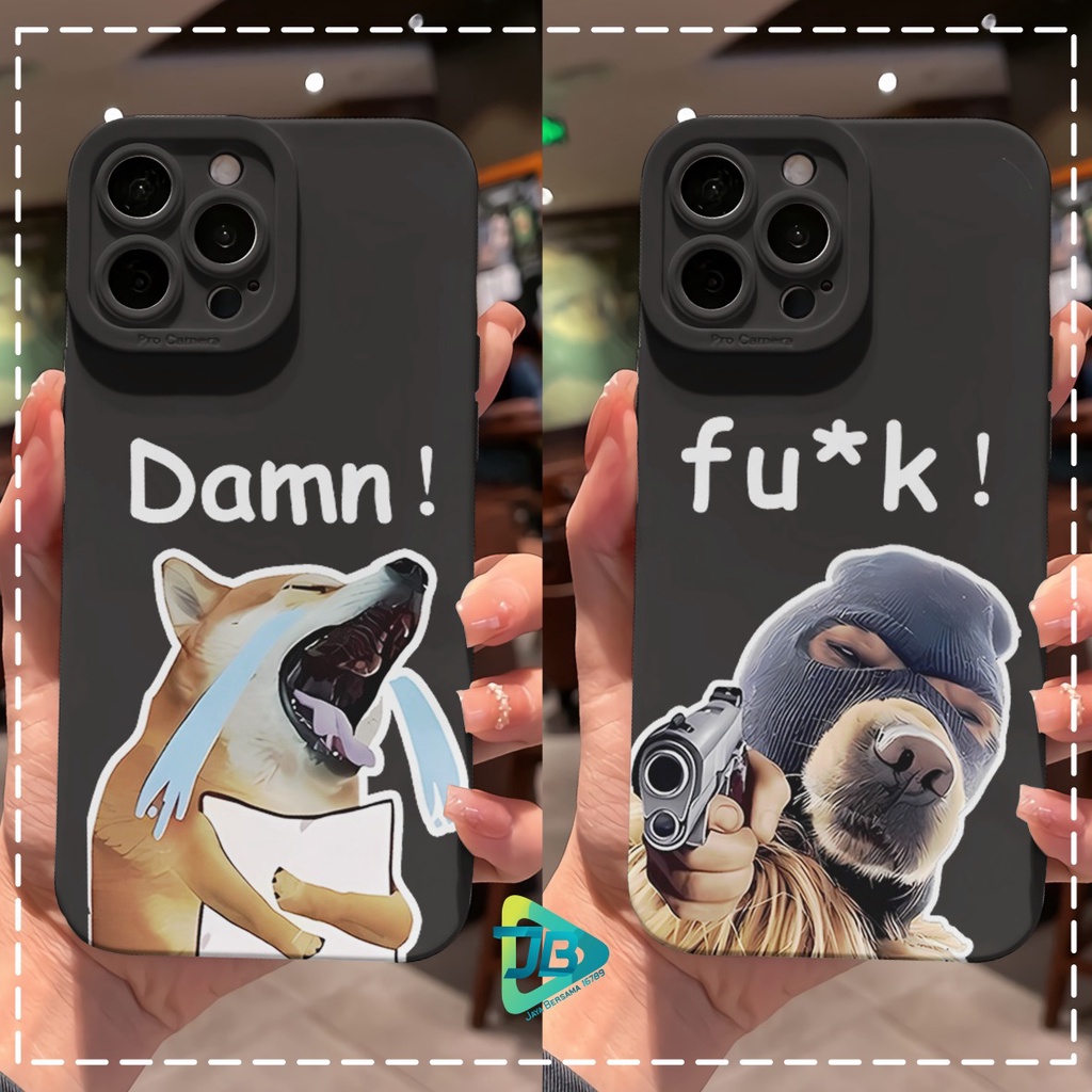 CUSTOM CASE SOFTCASE SILIKON PROCAMERA DAMN CUSTOM XIAOMI REDMI 6A 8 8A PRO 9 9A 9C 10A NOTE 8 9 10 10S POCO M3 M4 JB6871