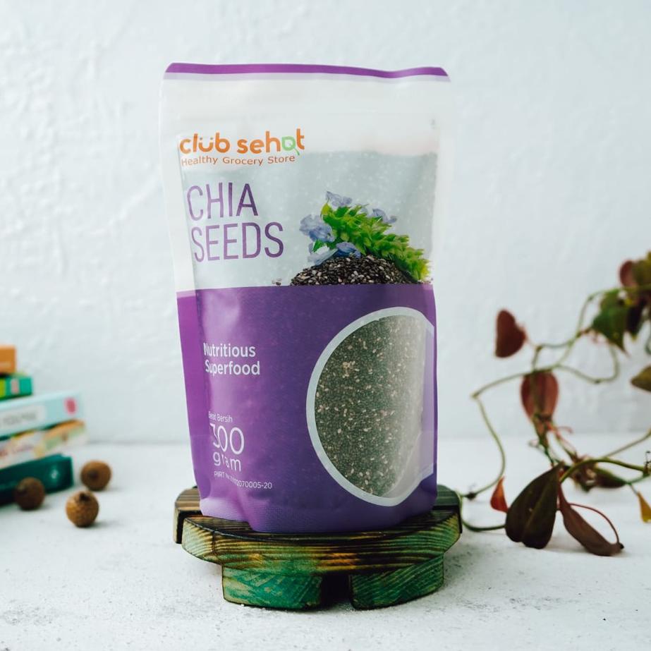 

KodeV1h1G CLUB SEHAT - ORGANIC Black CHIA SEED 300GR