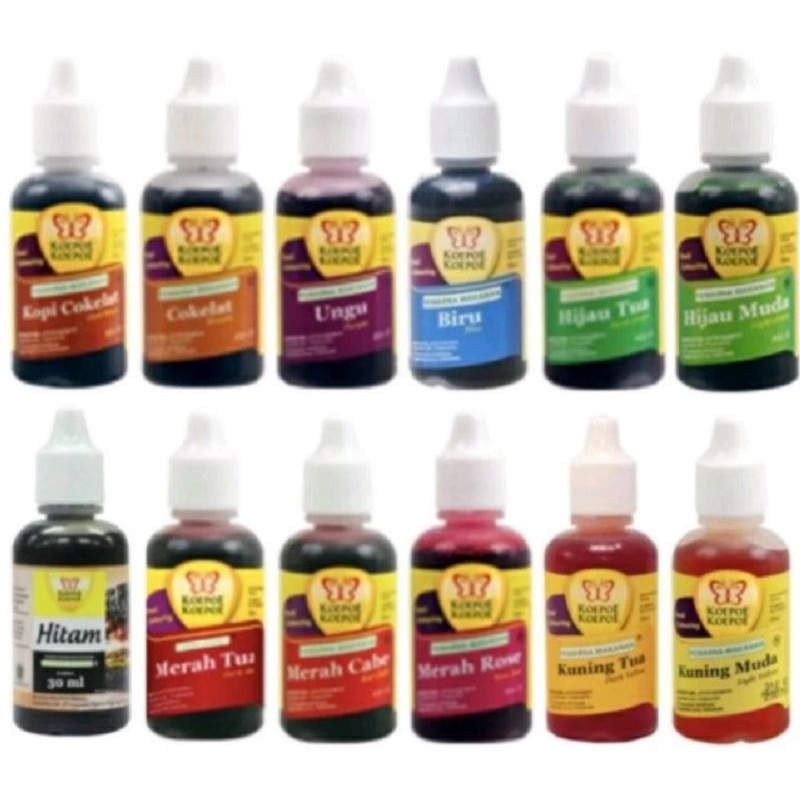 

pewarna makanan cap koepo koepo 30 ml