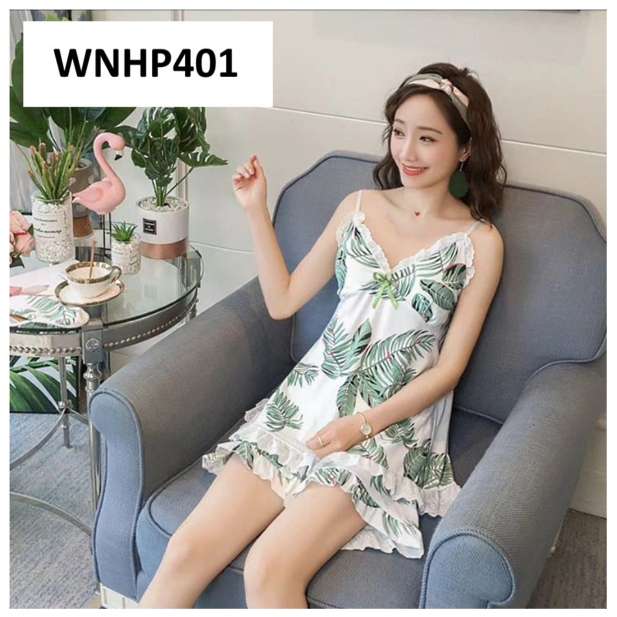 Baju Tidur Wanita Tanktop Renda Flower