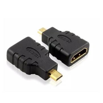 GENDER HDMI TO MICRO HDMI - KONEKTOR HDMI FEMALE TO MICRO HDMI MALE