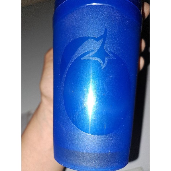 gelas plastik bening warna 6 biji