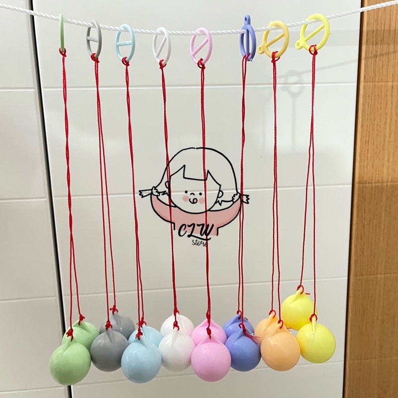 LATO LATO MAINAN ANAK BOLA 4CM / MAINAN VIRAL / TEK TEK TIK TIK TOK TOK