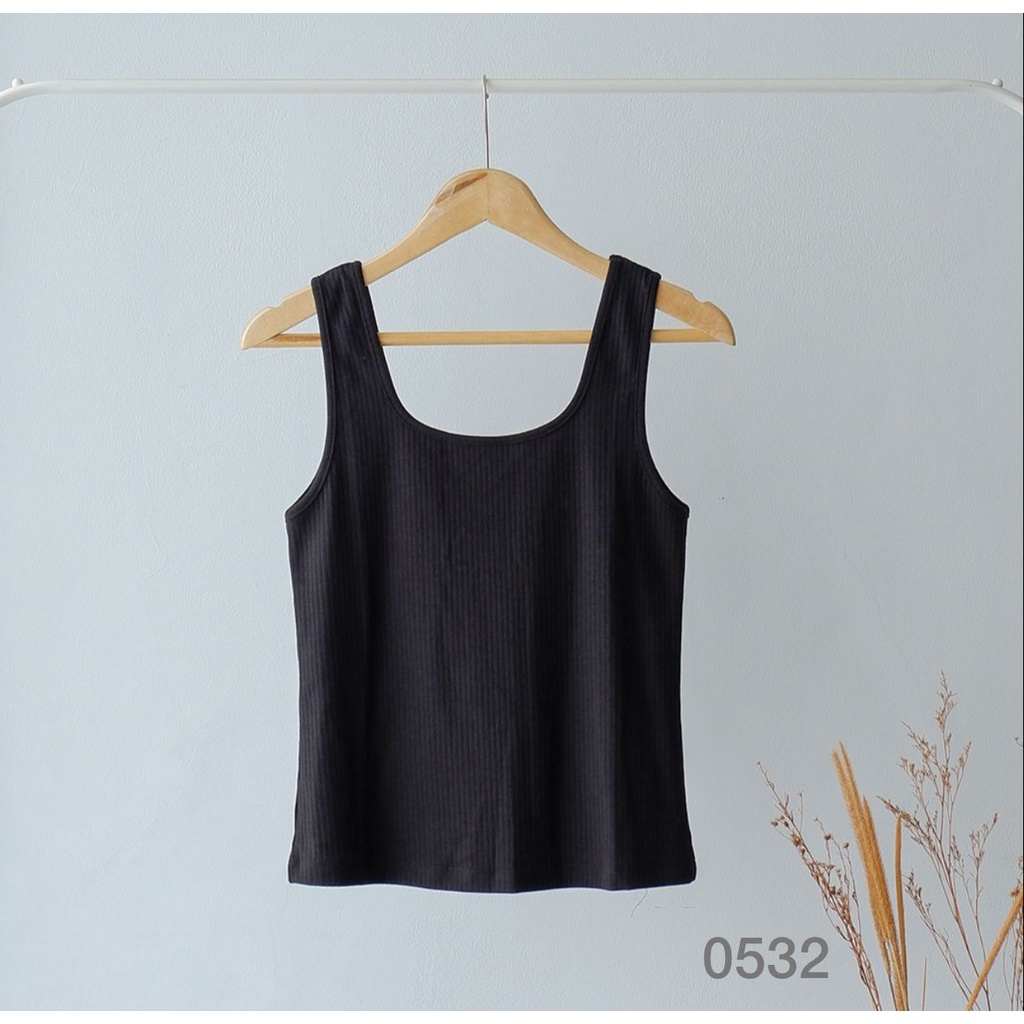 (COD) OH Fashion Tanktop Square Celini Top Wanita #0532