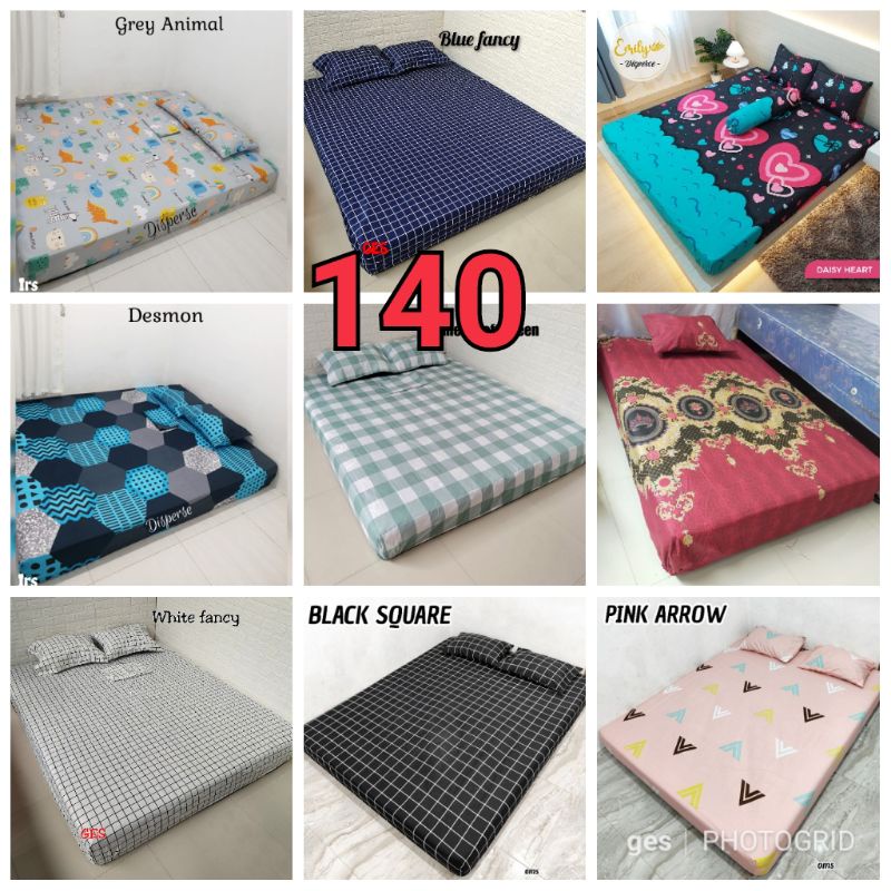 SPREI SET 140X200X20 BANTAL 2 GULING 2