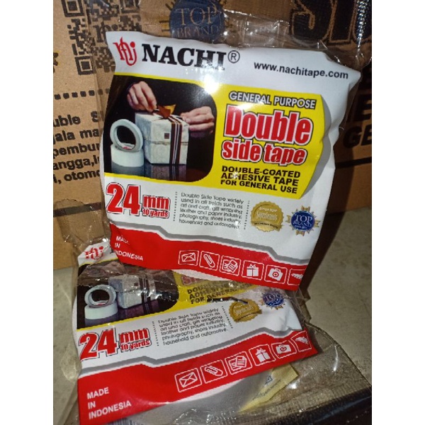 

Nachi Solasi Isolasi Double side Tape 24mm x 10Y 1 inch
