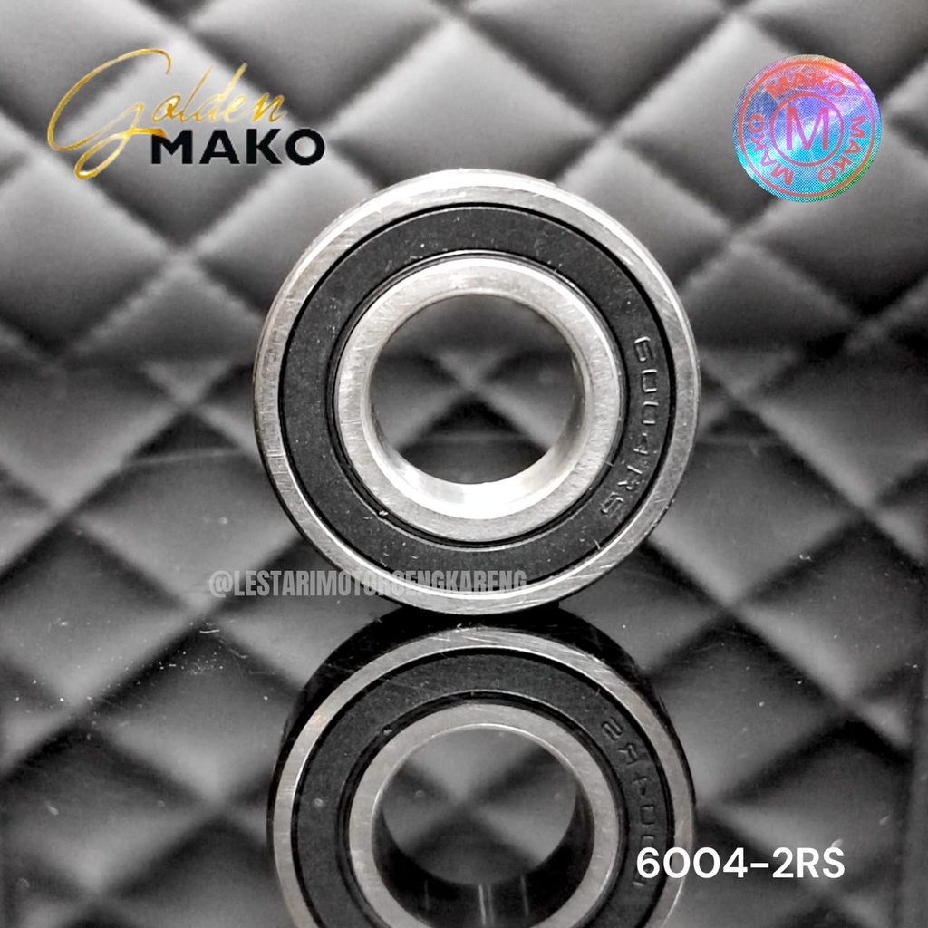 BEARING LAHAR LAHER BANTALAN BOLA 6004 2RS GOLDEN MAKO HIGH QUALITY