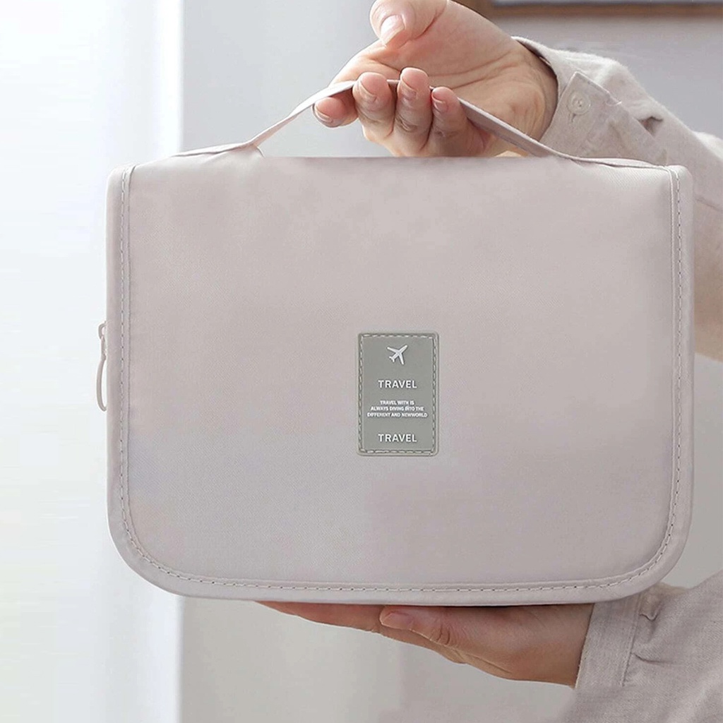 MurmerOfficial Tas Kosmetik Perjalanan Wanita Serbaguna Lipat Tas Penyimpanan Cuci Tahan Air W183