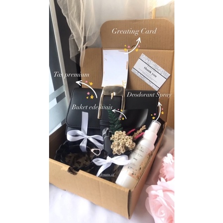 

HAMPERS CEWEK KADO ULANG TAHUN WISUDA VALENTIN