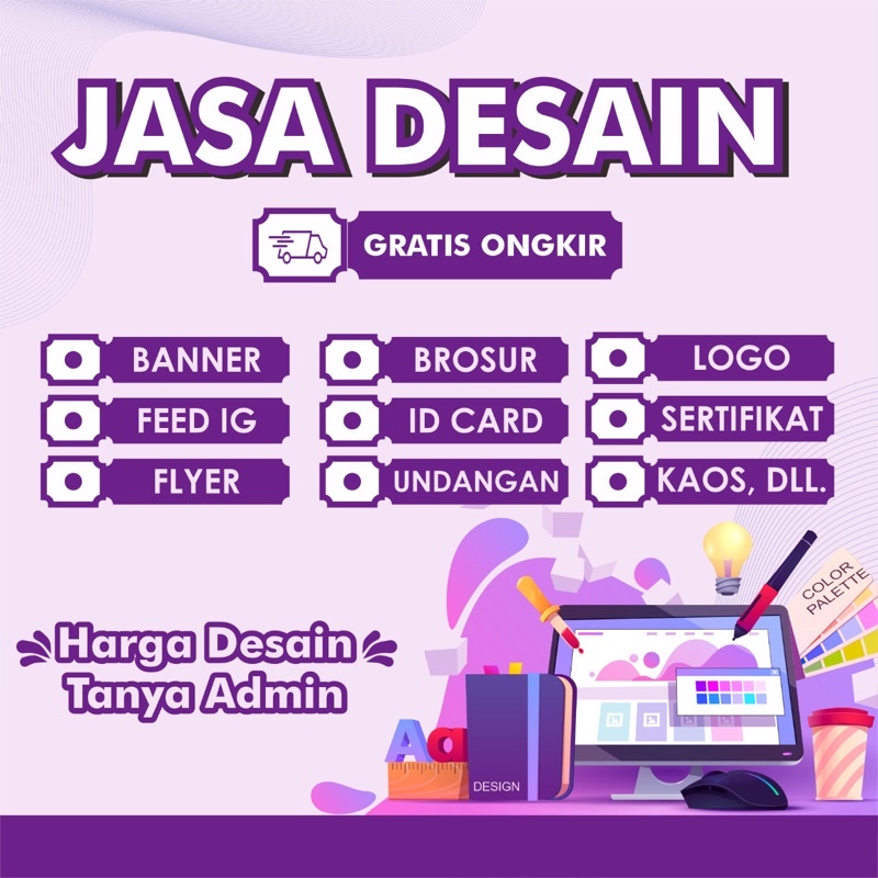 Jasa Design Logo Profesional | Design Logo Olshop Premium | Desain Custom Murah