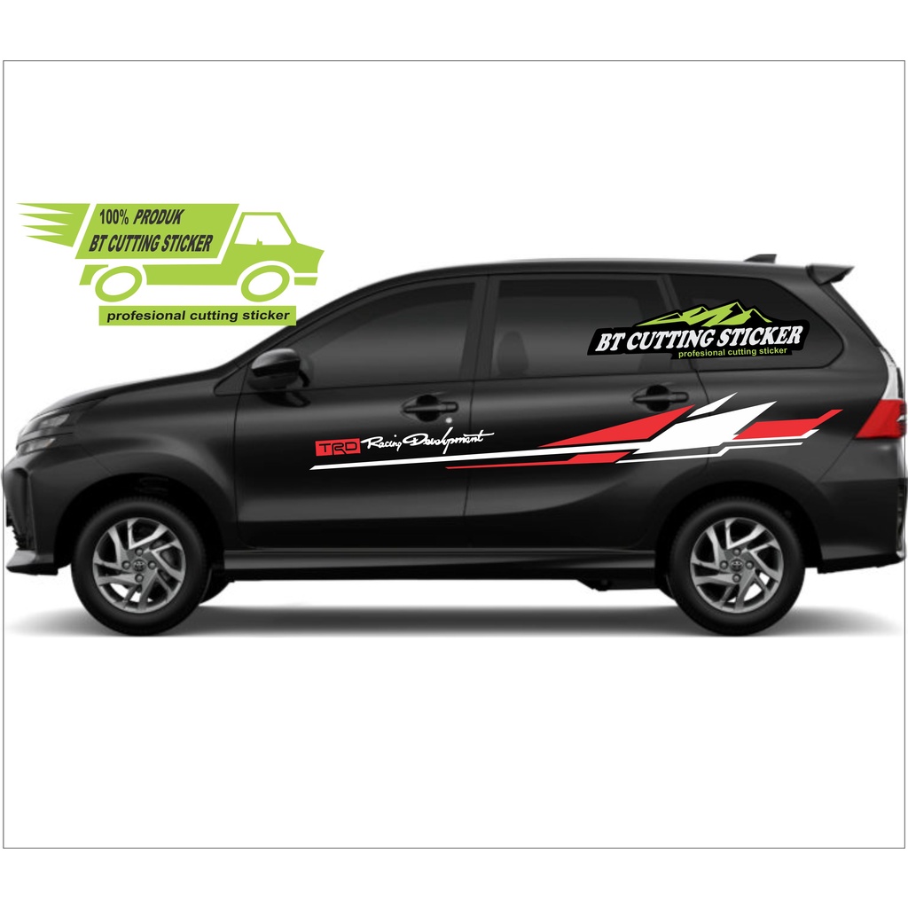 STICKER AVANZA STICKER MOBIL AVANZA STIKER TOYOTA AVANZA STIKER MOBIL AVANZA
