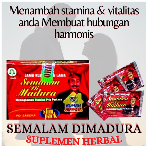 Jamu Kuat Kapsul Semalam Di Madura Asli 100% Original Produk