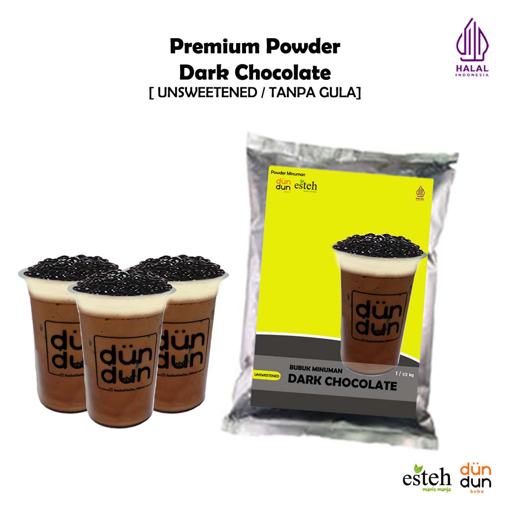 

Dark Choco Powder Drink Bubuk Minuman Coklat Dark 1000gr