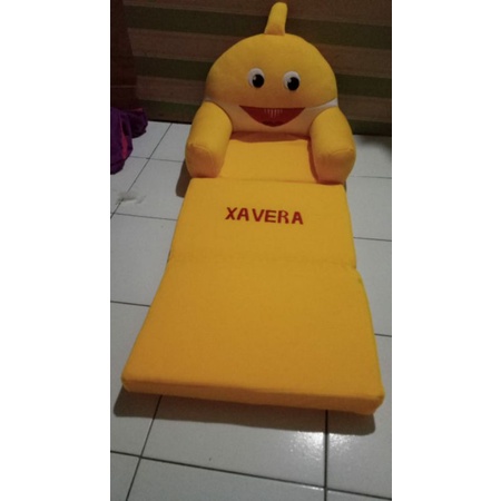 SOFA LIPAT ANAK  KARAKTER (3 LIPAT)- SOFA BED ANAK KARAKTER SHARK