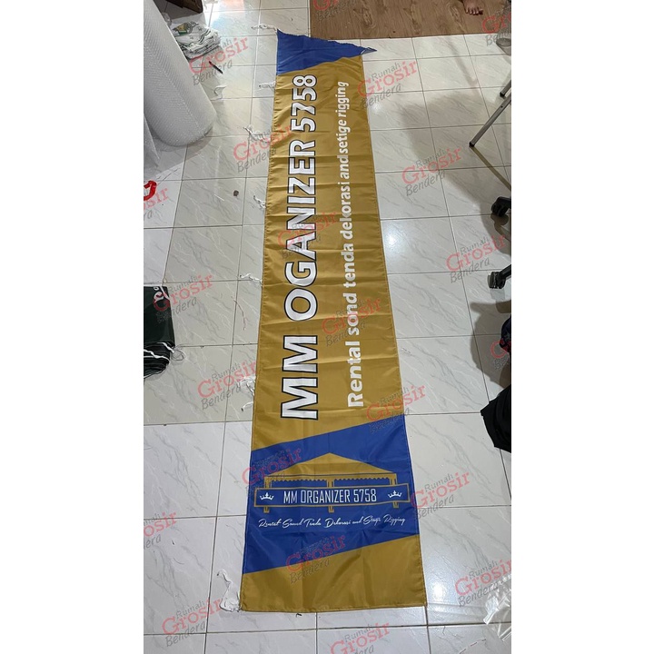 Cetak Umbul-umbul Custom Printing