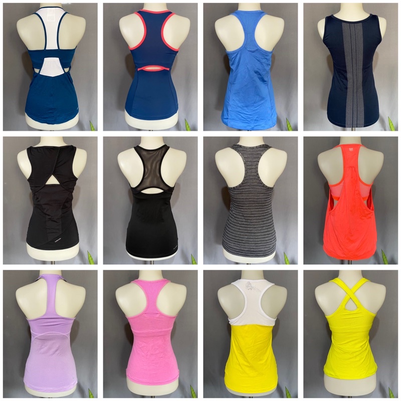 [ C O D ] TANKTOP / DALAMAN WANITA / ATASAN OLAHRAGA WANITA / TANKTOP YOGA / TENGTOP GYM / TANGTOP ZUMBA / TANK TOP AEROBIK / AIRISM UNIQLO