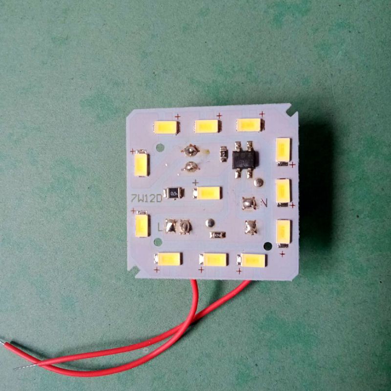 PCB Mata LED AC 7 Watt Modul Lampu LED 7 Watt Tinggal Pasang
