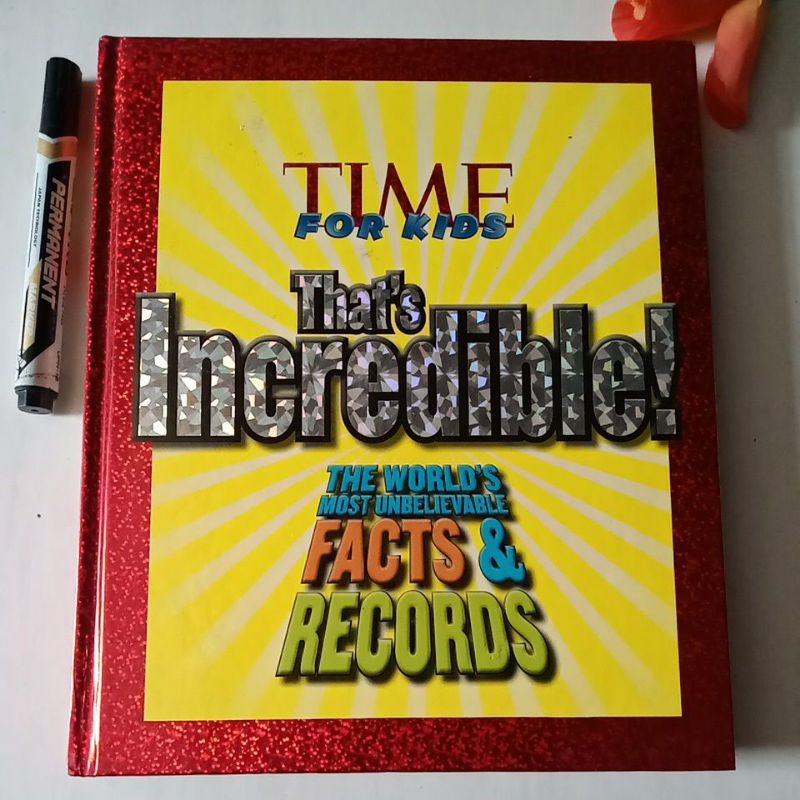 buku That's Incredible time for kids prelove