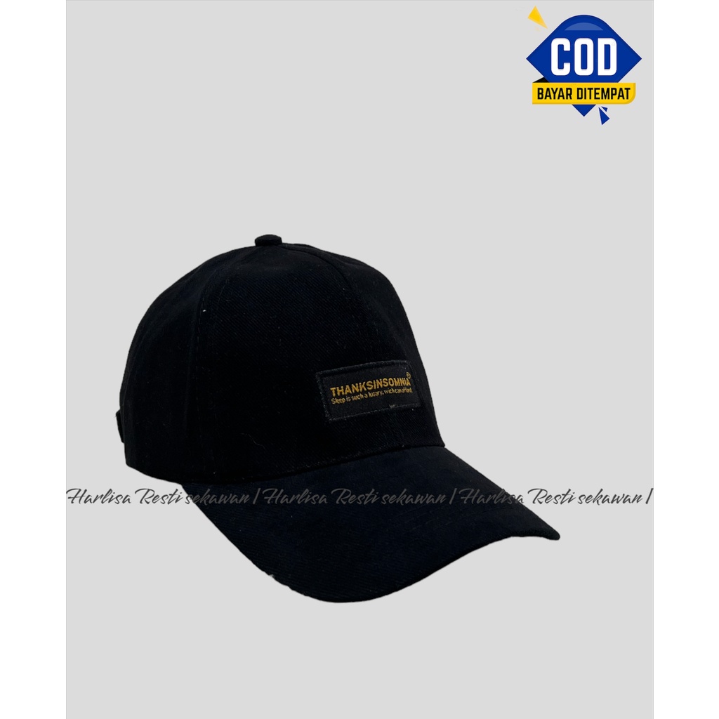 Topi Baseball Distro THXNSMN Kekinian Murah Bordir Gaya Korea Pria Wanita Thanksinsomnia BISA COD