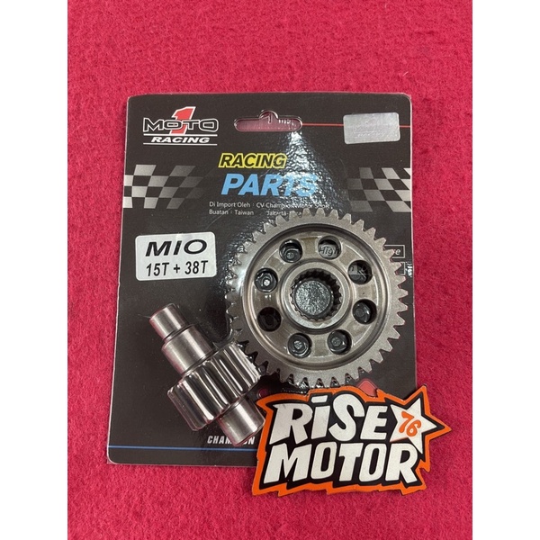 GEAR RATIO MOTO 1 MIO 15 38