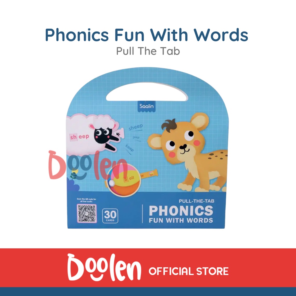 Saalin Phonics Fun With Words / Mainan Edukasi Anak Doolen