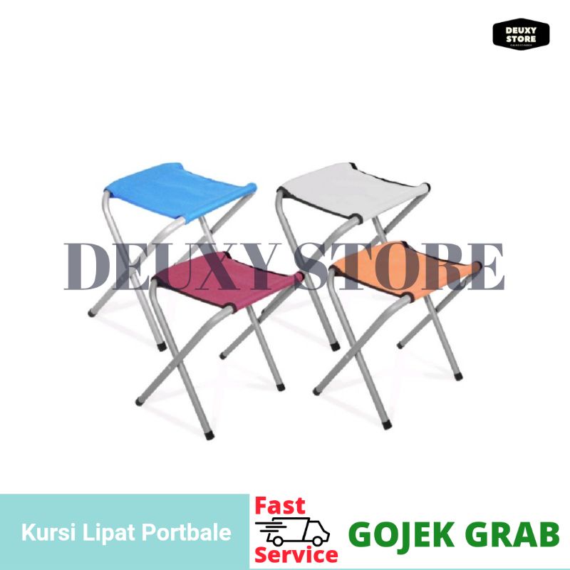Kursi Lipat Portable Kursi Mini Meja Lipat