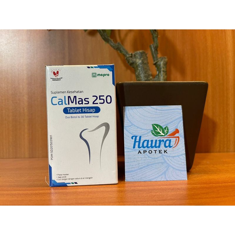 Calmas 250 tablet hisap