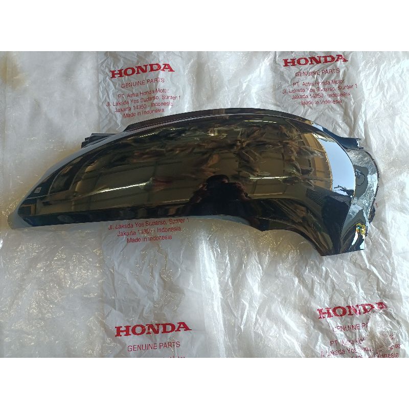 cover body R kanan Scoopy new 2021 2022 hitam glossy ORIGINAL